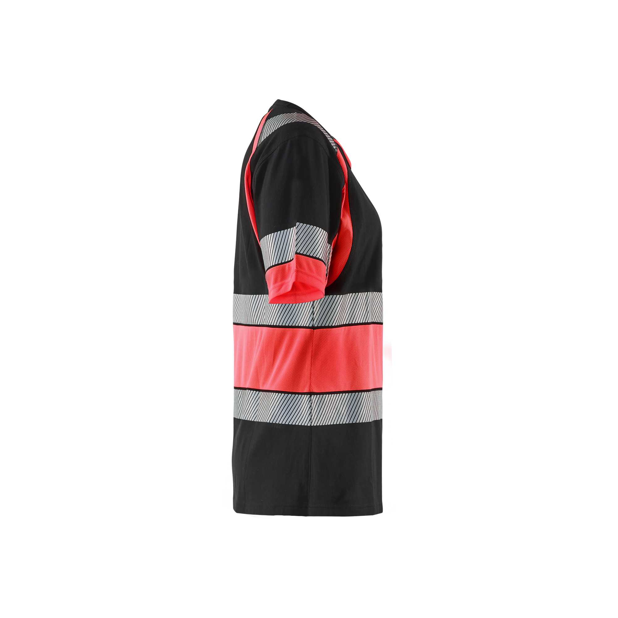 BLAKLADER 34101030 Women’s Hi Vis T Shirt Hi Vis Reflective Short Sleeve Work T-Shirt WOMEN - 100% Cotton